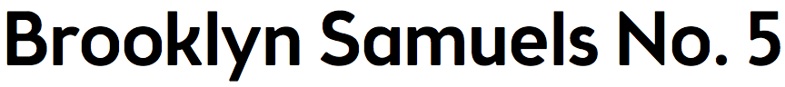 Brooklyn Samuels No. 5