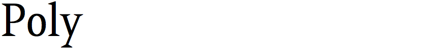 Poly
