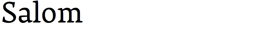 Salom