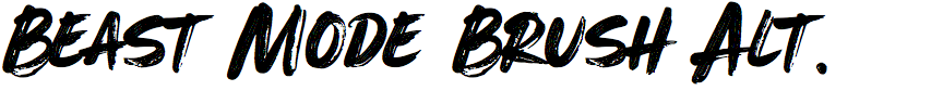 Beast Mode Brush Alternate