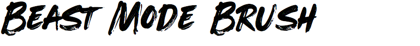 Beast Mode Brush