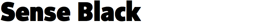 Sense Black