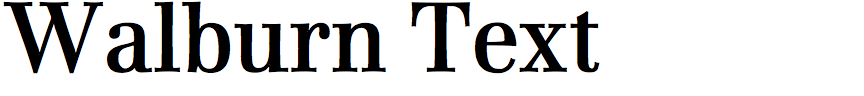 Walburn Text