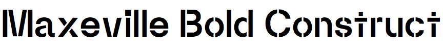 Maxeville Bold Construct
