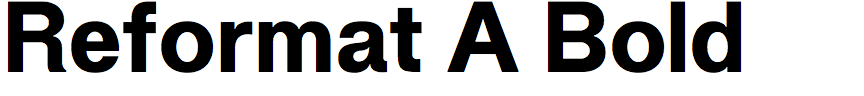 Reformat A Bold