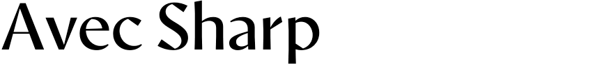 Avec Sharp