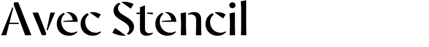 Avec Stencil