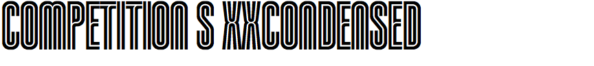 Competition S XX Condensed