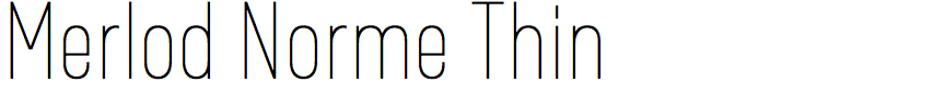 Merlod Norme Thin
