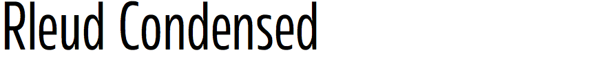 Rleud Condensed