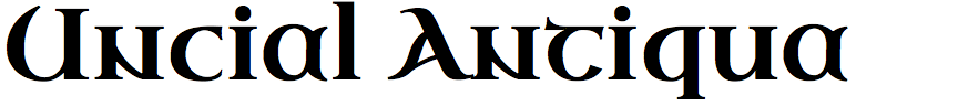 Uncial Antiqua