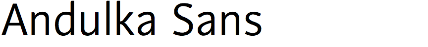 Andulka Sans