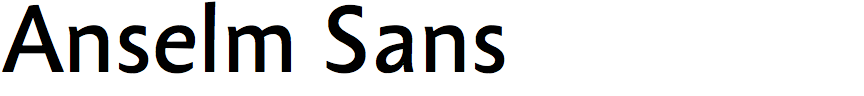 Anselm Sans