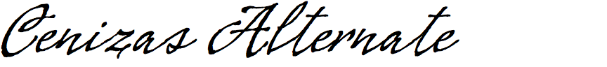 Cenizas Alternate
