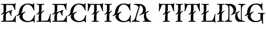 Eclectica Titling