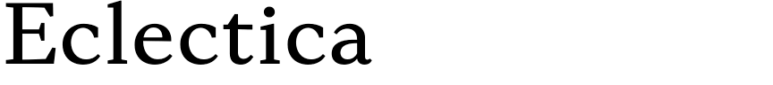 Eclectica