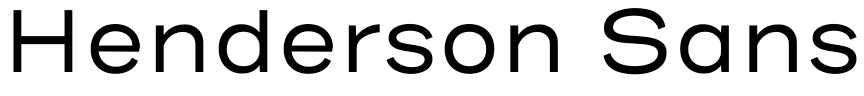 Henderson Sans