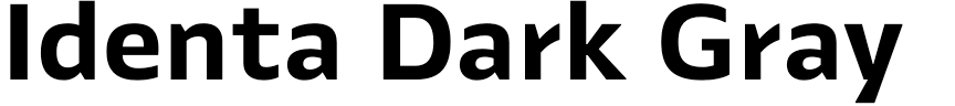 Identa Dark Gray