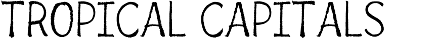 Tropical Capitals
