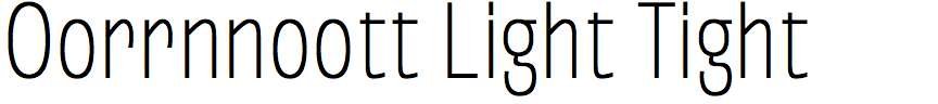 Oorrnnoott Light Tight