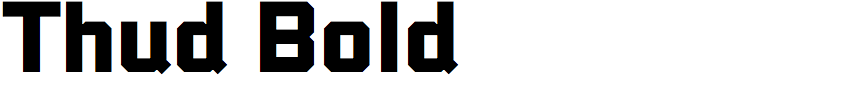 Thud Bold