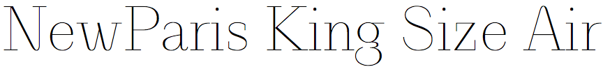 NewParis King Size Air