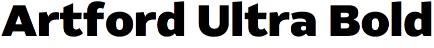 Artford Ultra Bold