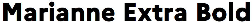 Marianne Extra Bold