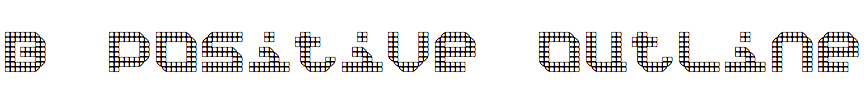 B Positive Outline