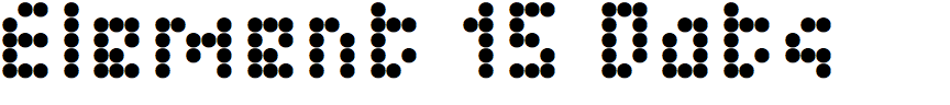 Element 15 Dots
