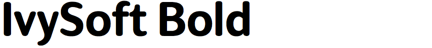 IvySoft Bold