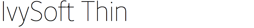 IvySoft Thin