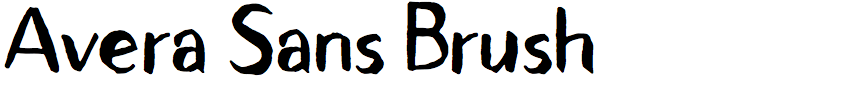 Avera Sans Brush