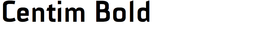 Centim Bold