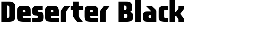 Deserter Black