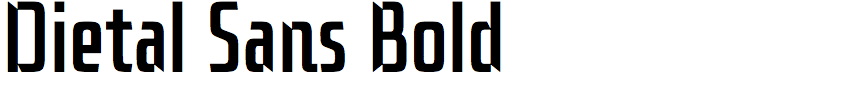 Dietal Sans Bold