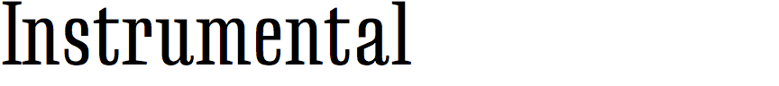 Instrumental