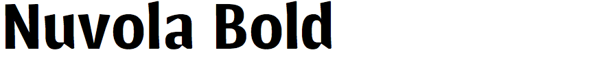 Nuvola Bold