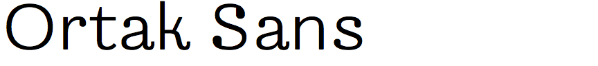 Ortak Sans