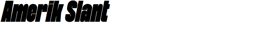 Amerik Slant