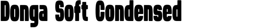 Donga Soft Condensed