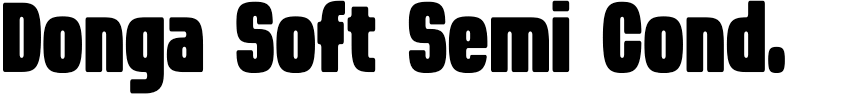 Donga Soft Semi Condensed
