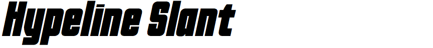 Hypeline Slant
