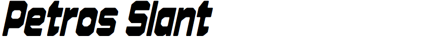 Petros Slant