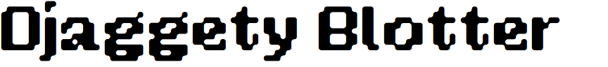 Djaggety Blotter