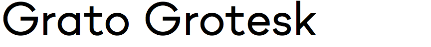 Grato Grotesk