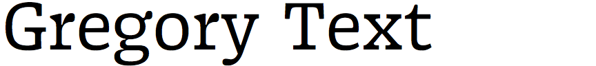 Gregory Text