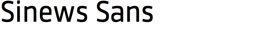 Sinews Sans