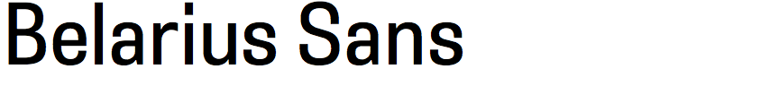 Belarius Sans