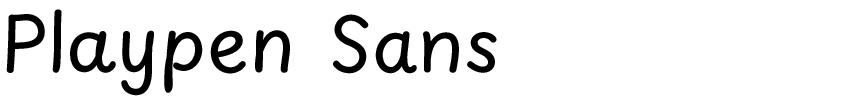 Playpen Sans